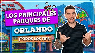 Los mejores PARQUES de ORLANDO Los 6 principales parques temáticos que son imperdibles [upl. by Haff576]