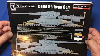 135 Dora Railway Gun Nordland Models Decal review [upl. by Yrad]