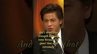 Be strong and dont try to show yourself as a victim Shahrukh Khan motivation srk Iqra78600 [upl. by Theran]