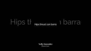 Hip thrust con barra [upl. by Ylyl]