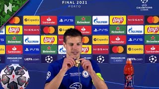 There is no better midfielder in the world than Ngolo Kante says Cesar Azpilicueta after UCL final [upl. by Corson310]