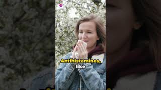 Antihistamines in 60 seconds medication allergies allergyrelief [upl. by Aihcropal]