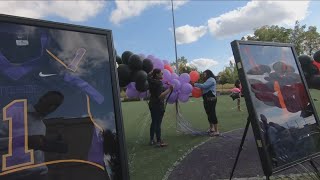 Mike Williams remembered with balloon release [upl. by Niret812]