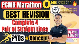 4 ONE SHOT Revision Pair of Straight Lines Maths1 PYQs amp Exercises newindianera [upl. by Claudio]