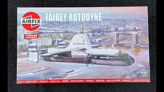 Airfix Fairey Rotodyne Vintage Classic 172 scale [upl. by Sacks]