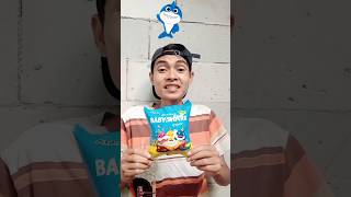 Snack baby shark 🦈 shorts asmr babyshark mukbang challenge satisfying [upl. by Gnilrac529]