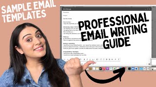 How To Write an Email Professional Email Writing Guide in English  Sample Email Template Twinkle [upl. by Lorelle]