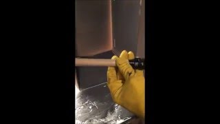 Homemade Powder Coating Gun Test [upl. by Uohk]