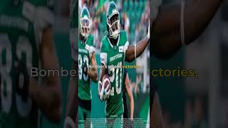 Intense CFL Matchup Saskatchewan Roughriders vs Winnipeg Blue Bombers [upl. by Notniw]