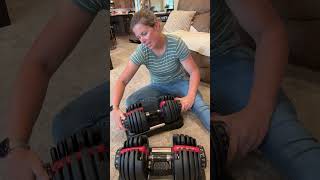 Bowflex SelectTech 552 Adjustable Dumbbells Set Review [upl. by Odragde]