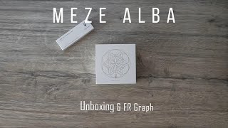 Meze Audio ALBA Unboxing amp FR Graph [upl. by Bac195]