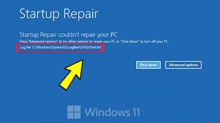 Fix Srttrailtxt Error windows 11  How To Solve CWindowsSystem32LogFilessrtSrtTrailtxt ✔️ [upl. by Er]