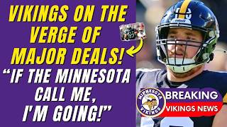 💥🔥 BOMBSHELL VIKINGS EYEING 4 FREE AGENTS 2 MAY SIGN SOON MINNESOTA VIKINGS NEWS TODAY [upl. by Tilagram]