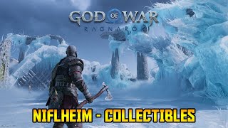 God of War Ragnarök  All 13 Collectible Locations Guide in Niflheim [upl. by Vaientina]