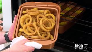 Copper Chef Bake amp Crisp  Product Demo  High Street TV [upl. by Dinin]