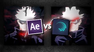 Which is Better After Effects vs Alight Motion [upl. by Ymmot]