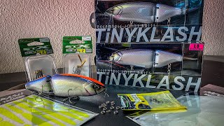 MUST Know Swim Bait Mods  Fishing The DRT Tiny Klash Working Class Zero Edition Swim Test [upl. by Nosidam33]