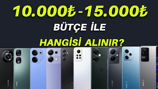 1000015000 TL Arası en iyi telefonlar  2024 Nisan [upl. by Vidovik]