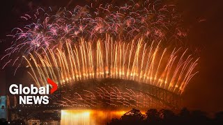 New Years 2024 countdown celebrations amp fireworks around the world  PART 1 [upl. by Rap]