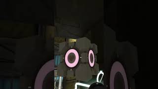 Ill ESCAPE with my Cube portal2 portal2gameplay halflife [upl. by Aridnere989]