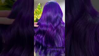 colores de cabello 2024💖 Cual te gustó 💗💗 yo megustaron todos 😍 LOVE asthetic 🦋🦋 [upl. by Graig]