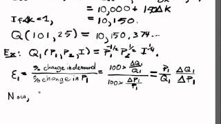 Multivariable Differentation Lecture 1 Part 3 Economic Applications [upl. by Viridis754]