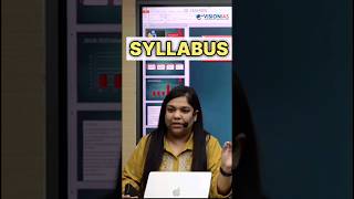 How to Approach the UPSC Syllabus by Smriti Shah maam  Vision IAS Faculty shorts ias upsc [upl. by Notnirb638]