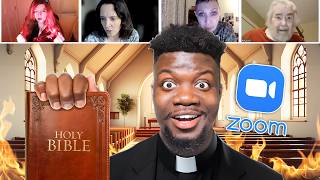 Reading Bible In Satanic Zoom Class [upl. by Tteirrah326]