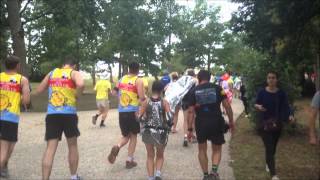 Jamie Goode runs the Marathon du Medoc [upl. by Almund]