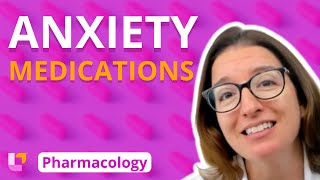 Anxiety Medications  Pharmacology  Nervous System  LevelUpRN [upl. by Fidellas]