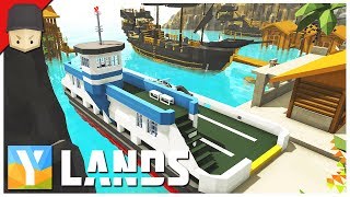 YLANDS  CAR FERRY  Ep35 SurvivalCraftingExplorationSandbox Game [upl. by Zullo]