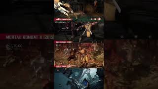 Scorpion Throws MK9 to MK1 mkx mortalkombatgaming mortalkombat11ultimate [upl. by Yehus]