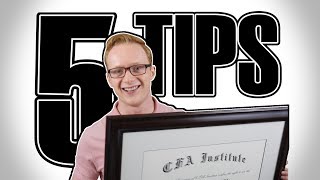 5 Tips for Preparing for the CFA Exams [upl. by Nakasuji]