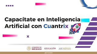 Presentación de la capacitación en Inteligencia Artificial con Cuantrix [upl. by Ailhad]