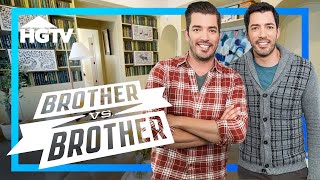 An Extreme Extra Space Showdown  Brother vs Brother  HGTV [upl. by Leunamme]