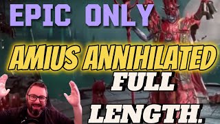 EPIC ONLY  Amius Raid Shadow Legends [upl. by Anoli]