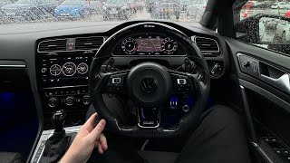 PURE AKRAPOVIC SOUND Golf R daily drive experience [upl. by Hamford]