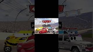 cars 5 everybody gone and lighting McQueeney crash [upl. by Llerahs747]