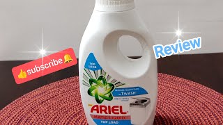 Ariel Matic Liquid Detergent ReviewAriel Matic For Top Load Washing Machine [upl. by Arleyne]