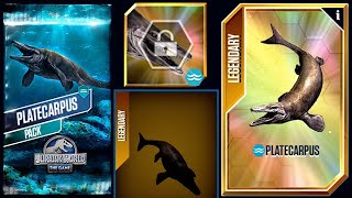 NEW PLATECARPUS MAX LEVEL 40 STATS REVEALED JURASSIC WORLD [upl. by Reisfield]