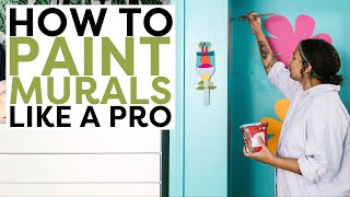 Learn How to Paint Murals Like A Pro  Like A Pro  HGTV Handmade [upl. by Romain]