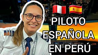 PILOTO ESPAÑOLA VIENE POR AMOR AL PERÚ🇪🇦🇵🇪 [upl. by Rocca]