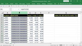 COMMENT calculer des effectifs et des pourcentages avec tableau croisé dynamique [upl. by Kiyohara]