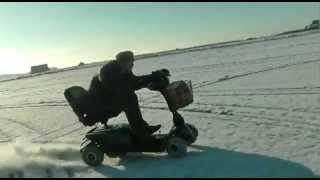 120 km per uur met een scootmobiel wow flv [upl. by Lamek]