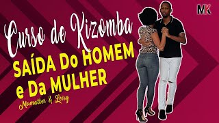 CURSO DE KIZOMBA  Saída do Homem [upl. by Priestley]