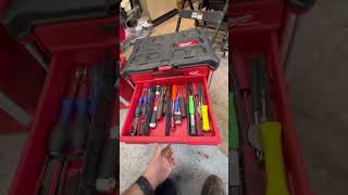 Milwaukee packout for mobile mechanics milwaukeetools mobilemechanic tools subscribe [upl. by Ferneau479]