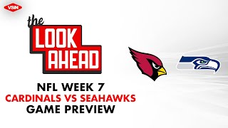 NFL Week 7 Game Preview Cardinals vs Seahawks [upl. by Sholem]