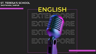 Spontaneous Speaking English Extempore [upl. by Corry958]