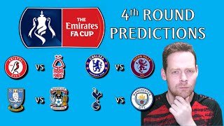 My FA Cup 4th Round Predictions Friday Fa Cup Predictions [upl. by Av695]