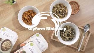 SkyFarmKfoodBibimbap3set [upl. by Merv]